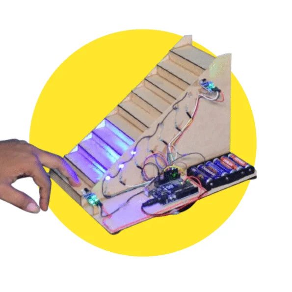 Arduino Automatic Staircase Lighting System