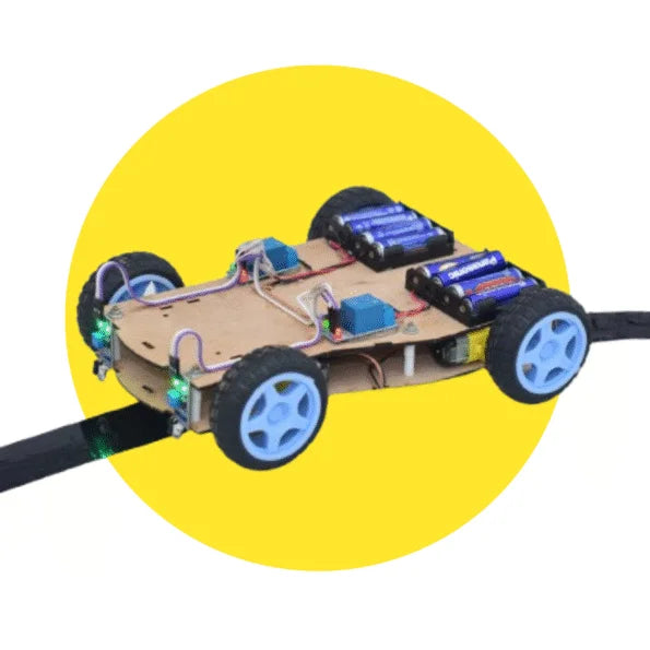 Line Following & Edge Avoiding Robot Car