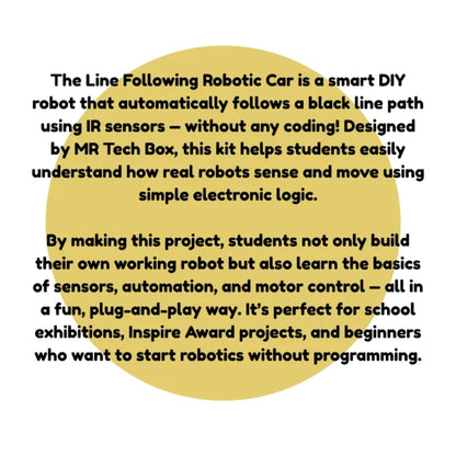 Line Following & Edge Avoiding Robot Car